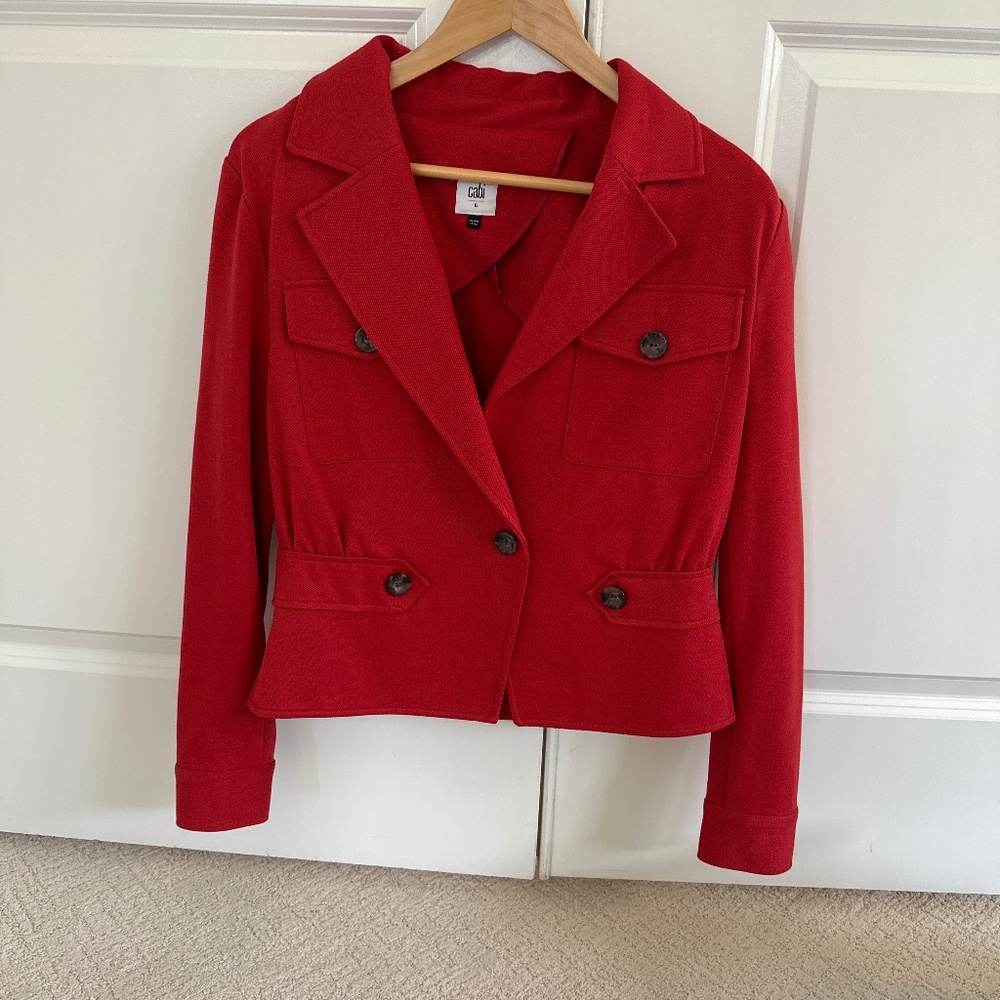 Cabi Blazer Red
